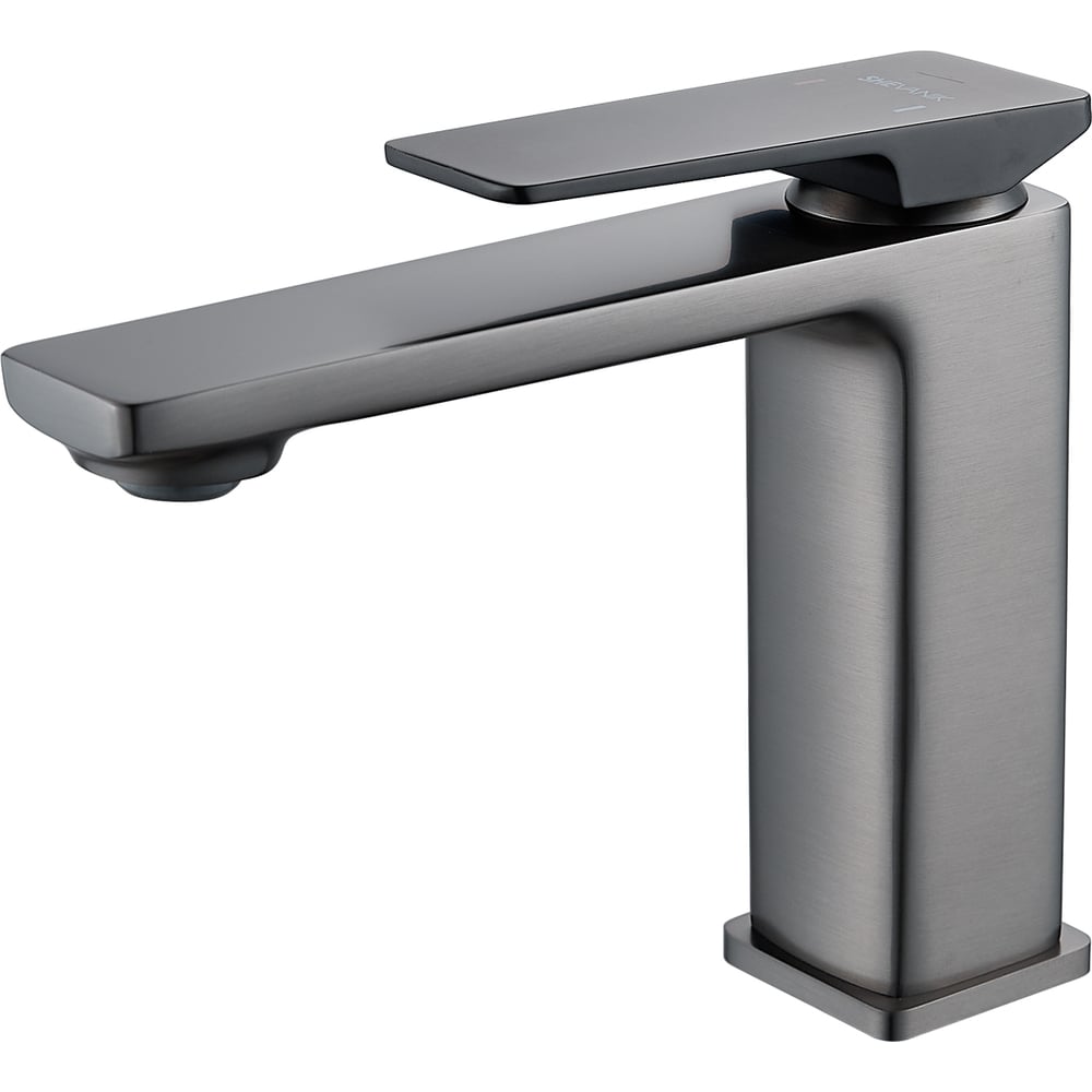 Изображение товара Современный один рычаг смеситель для раковины Shevanik S8901T-1 оружейная сталь