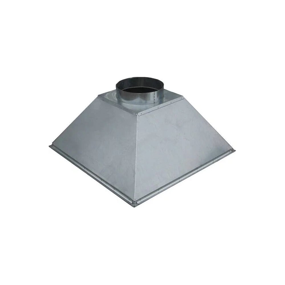 Изображение товара Купольный зонт из оцинкованной стали Вентмаркет 400x400 мм D100 мм