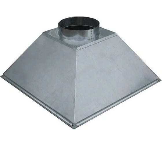 Изображение товара Зонт купольный Вентмаркет 1000x500 D160мм, из оцинкованной стали Zont1000х500/D160