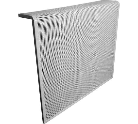 Изображение товара Экран на батарею Вентмаркет 500x600x150 мм, перфорация квадрат, цвет белый RAL 9016 EK600500