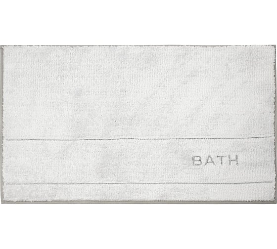 Изображение товара Коврик микрофибра Bath Plus 80х50 светло-серый RB630/1
