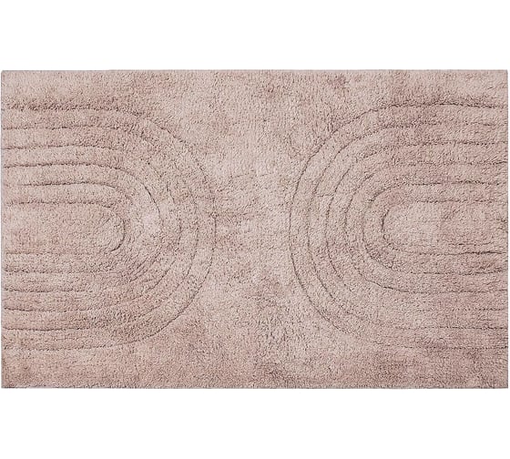 Изображение товара Коврик для ванной Bath Plus Arch хлопок, 50х80 см, бежевый 5597-3