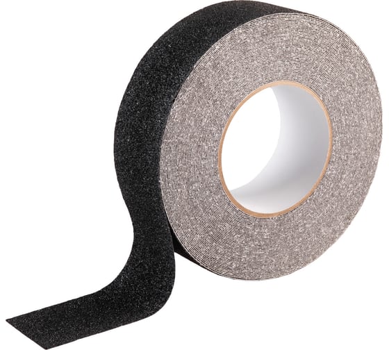 Изображение товара Самоклеящаяся противоскользящая лента REXANT 50 мм х 18 м, черная 09-4320