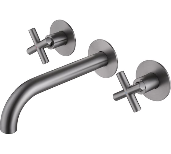 Изображение товара Смеситель для раковины ABBER Wasser Kreis скрытого монтажа, никель AF81121NG