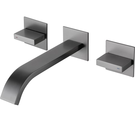 Изображение товара Смеситель для раковины ABBER Wasserfall скрытого монтажа, никель AF8612NG