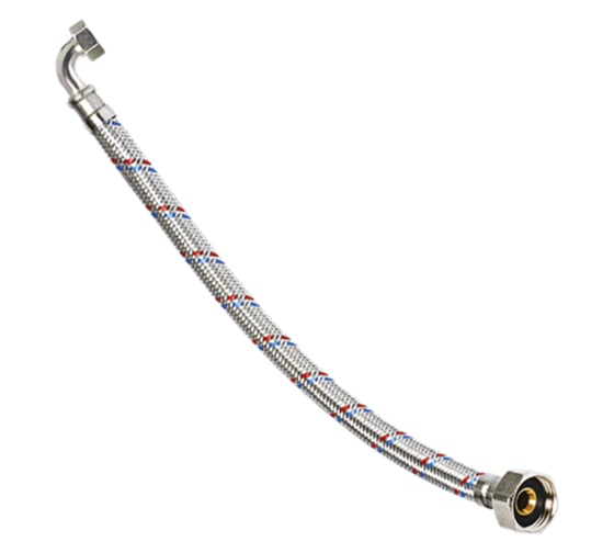 Изображение товара Гибкая подводка для воды Altstream BASE ГИГАНТ угловая d32мм 1" г/г 40см 023011804