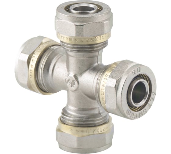 Изображение товара Крестовина обжимная Altstream 20х20х20х20 002050102