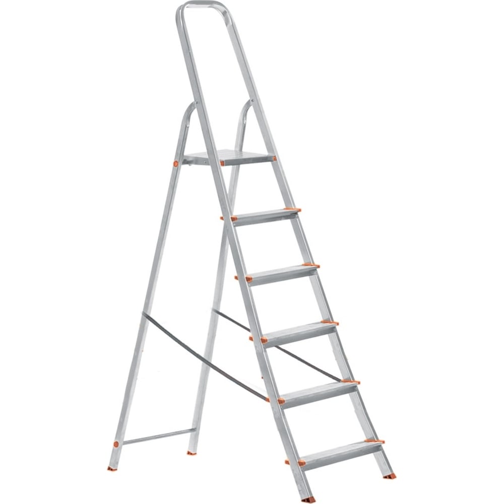 Изображение товара Алюминиевая стремянка TDM ELECTRIC СА6 6 ступеней надежная легкая