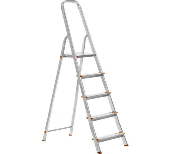 Изображение товара Алюминиевая стремянка TDM ELECTRIC СА5 Народная 5 ступеней, усиленный профиль SQ1028-0104