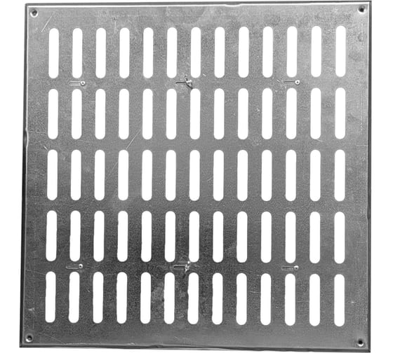 Изображение товара Решетка вентиляционная регулируемая ООО Вентмаркет 600х400мм, металлическая из оцинкованной стали SG600400