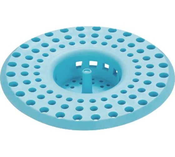Изображение товара Ситечко для раковины, мойки СУПРИМПЛАСТ голубой 1SDRM66_04H