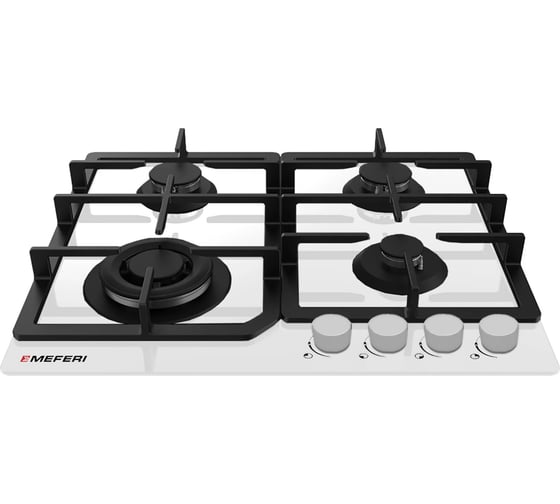 Изображение товара Газовая варочная панель MEFERI MGH604WH GLASS COMFORT МФ-00000926