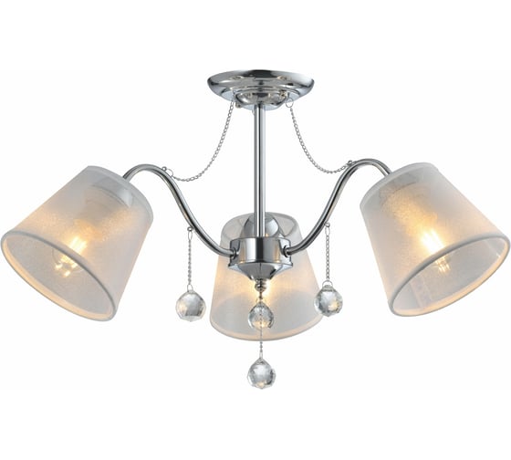 Изображение товара Люстра POWERLIGHT LINDA 3хЕ27х60W хром 1-019630