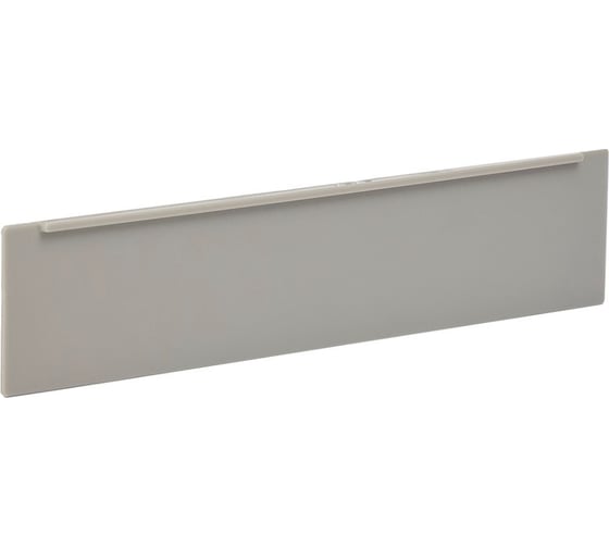 Изображение товара Ограничитель СТЕЛЛА-ТЕХНИК для лотков серии V-2, поперечный, ОГР-V-2-серый