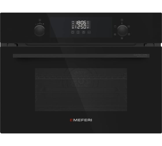 Изображение товара Духовой электрический шкаф MEFERI MEO607BK MICROWAVE МФ-00000579