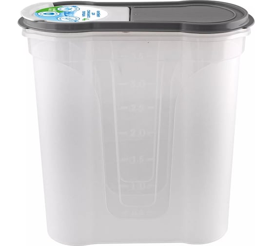 Изображение товара Контейнер для стирального порошка ПОЛИМЕРБЫТ 4 л 436469300