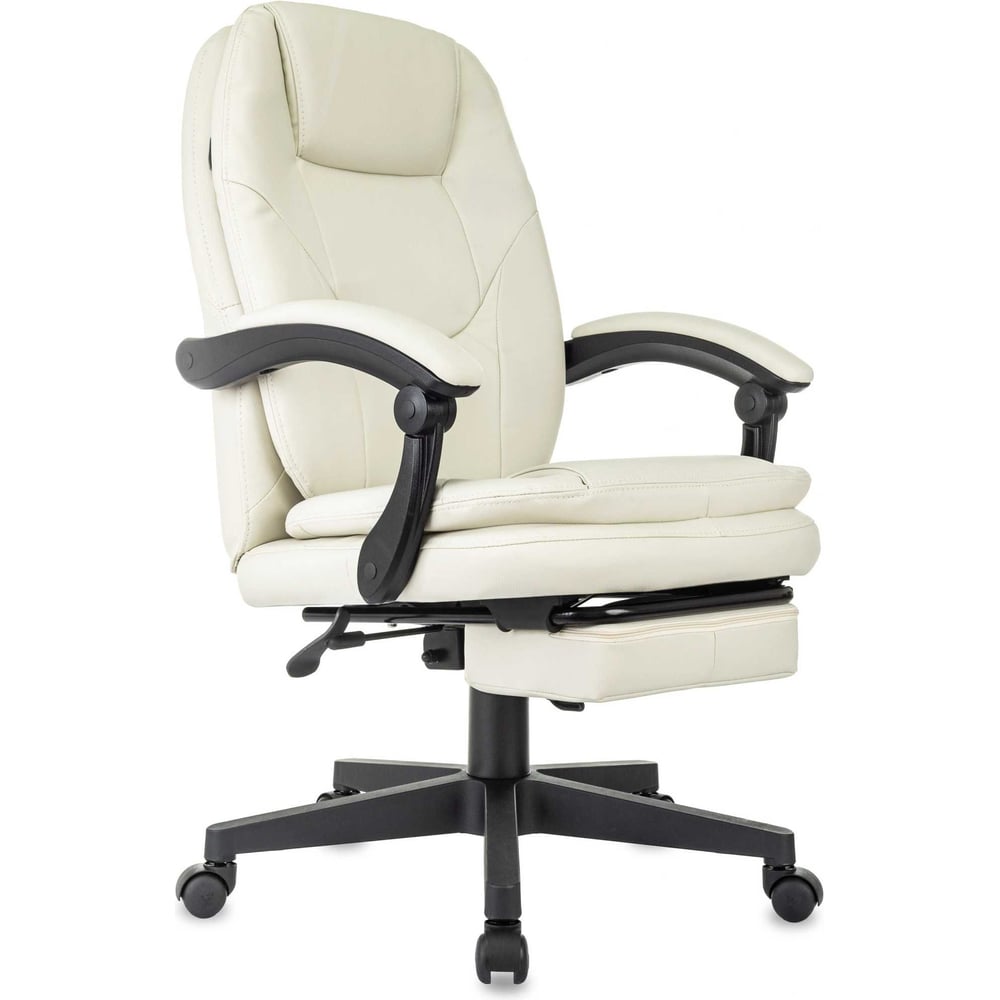 Изображение товара Кресло руководителя Бюрократ CH-868N-BF слоновая кость экокожа