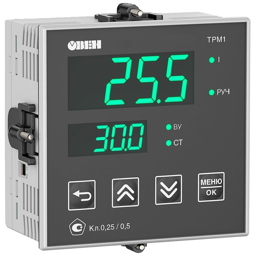 Изображение товара Измеритель-регулятор микропроцессорный ОВЕН ТРМ1-Щ1.У3.Р для автоматизации