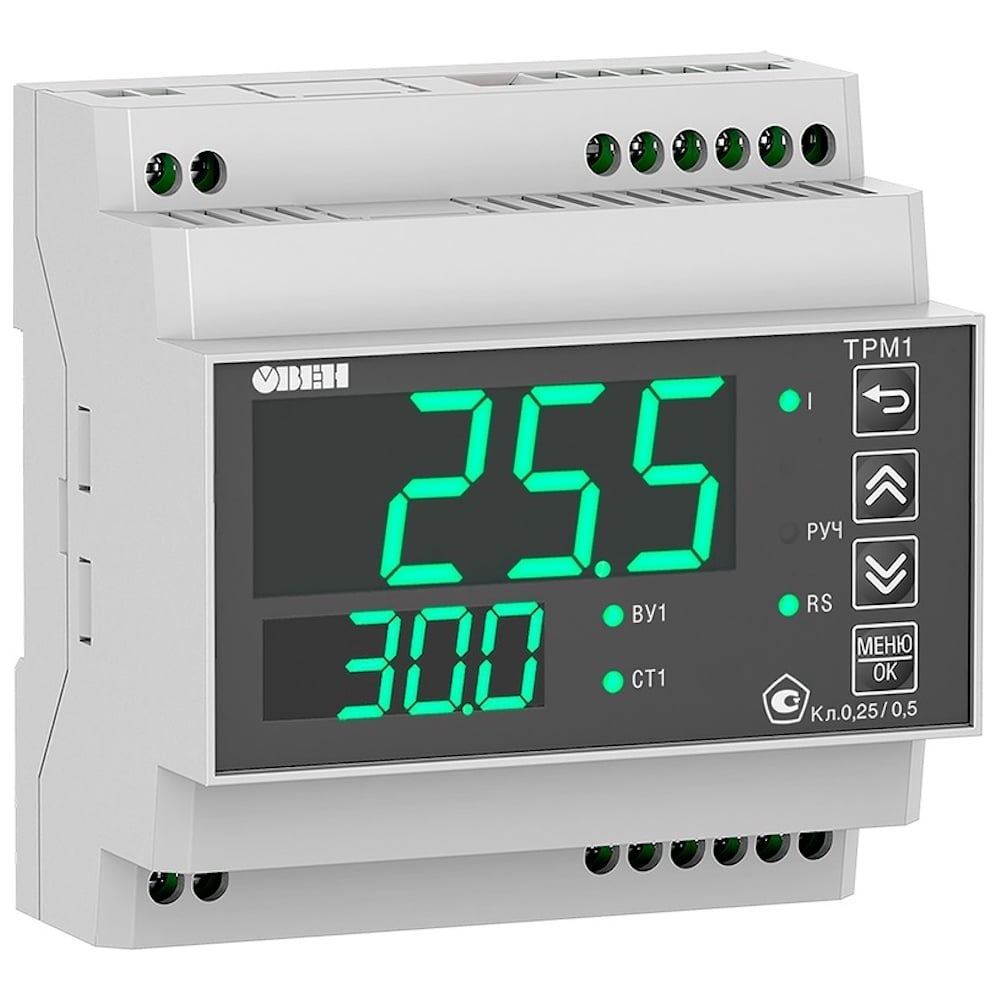 Изображение товара Микропроцессорный измеритель-регулятор 2ТРМ1-Д.У3.РР для автоматизации температуры