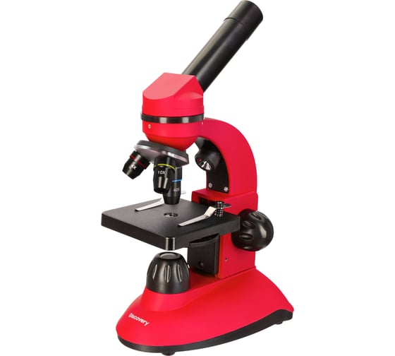 Изображение товара Микроскоп Levenhuk Discovery Nano Terra с книгой 77962