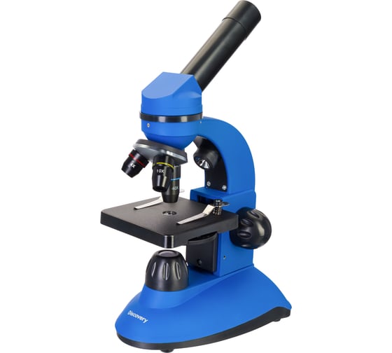 Изображение товара Микроскоп Levenhuk Discovery Nano Gravity с книгой 77959