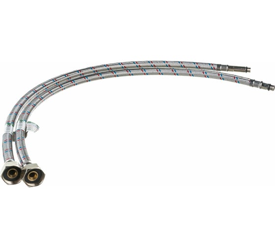 Изображение товара Гибкая подводка для смесителя Профсан ПСМ 150 см., 1/2-М10 пара PS-FMF150