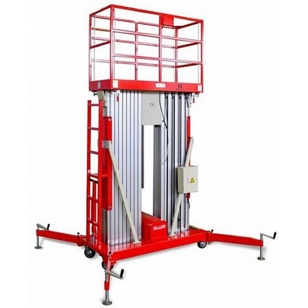 Изображение товара Телескопический двухмачтовый подъемник OXLIFT ZX-2-100 10 м 200 кг