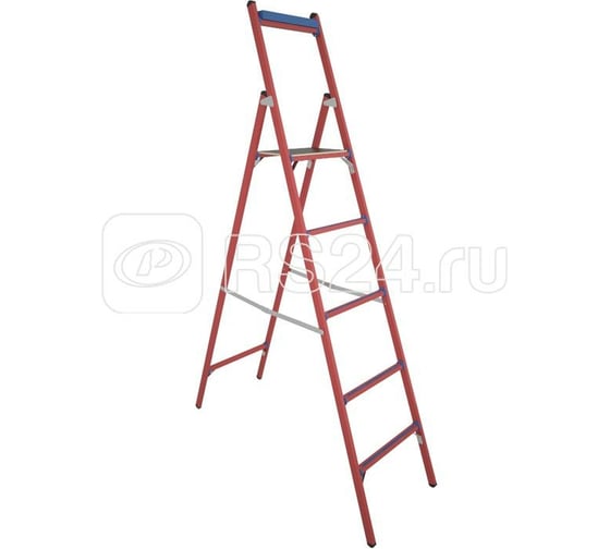 Изображение товара Диэлектрическая стеклопластиковая стремянка с симметричной опорой Антиток ССД-1.8 413782