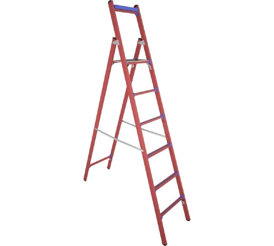 Изображение товара Диэлектрическая стеклопластиковая стремянка с симметричной опорой Антиток ССД-2.0 Е 254417