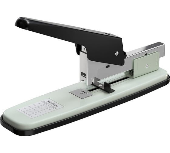 Изображение товара Мощный степлер BERLINGO Steel and Style №23/6, 23/8, 23/10, 23/13 до 100 листов, черный/серый DSd_10011