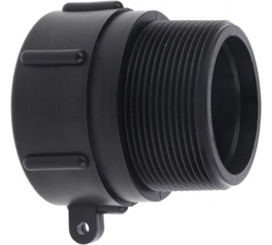 Изображение товара Переходник на еврокуб TITAN LOCK наружная резьба, S60x2 BSP, полипропилен TLEC60x2AE