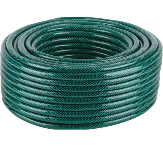 Изображение товара Поливочный шланг ООО Агростройлидер пвх, трехслойный, армированный, цветной ф1/2"х25м, толщина стенки 1,8 мм, давление 5 бар САД-13.43