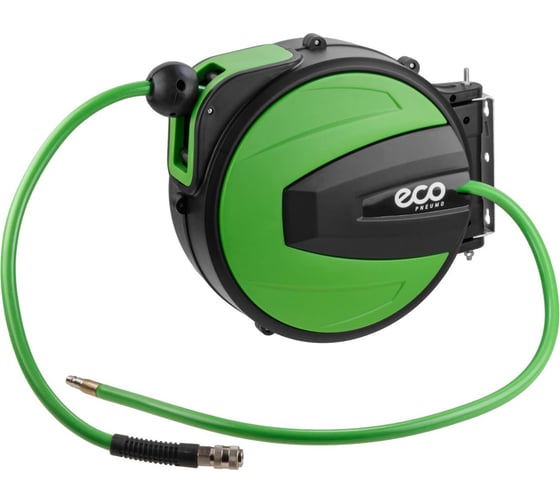 Изображение товара Армированный шланг на катушке ECO ф 10/16 мм с быстросъемное соединение (длина 10 м) EC3924-2