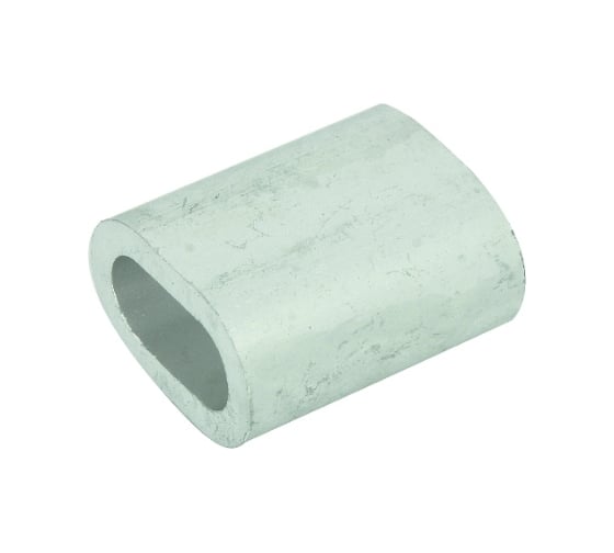 Изображение товара Зажим троса ЦКИ обжимной 10 мм алюминий уп. 5 шт. 61967