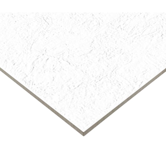 Изображение товара Плитка облицовочная рельефная AlmaCeramica Miloni 249x500x8, 1,1205м2 белый TWU2550MLN10