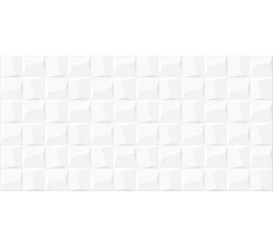 Изображение товара Плитка облицовочная рельефная AlmaCeramica Miloni 249x500x8, 1,1205м2 белый TWU2550MLN20