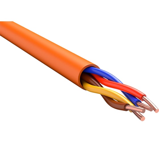 Изображение товара Кабель огнестойкий ITK КПСнг(А)-FRLS 2х2х0,20, оранжевый, 200м FR1-02-U-1307