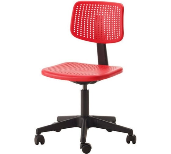 Изображение товара Рабочий стул ОСКОЛПЛАСТ Альрик красный 4000-09