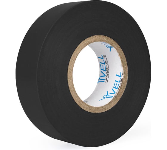 Изображение товара Изолента ПВХ Vell черная, 19 мм х 20 м 1376517