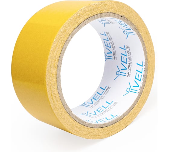 Изображение товара Двухсторонняя ковровая лента Vell 48 мм х 10 м 1376527