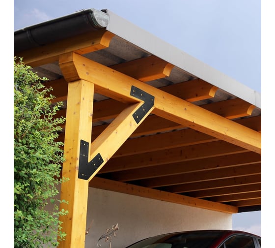 Изображение товара Пластина крепежная АрсеналЪ 3 мм. угол 45 град. 1 шт. ARSENAL PERGOLA мод. AR75PB31007-06