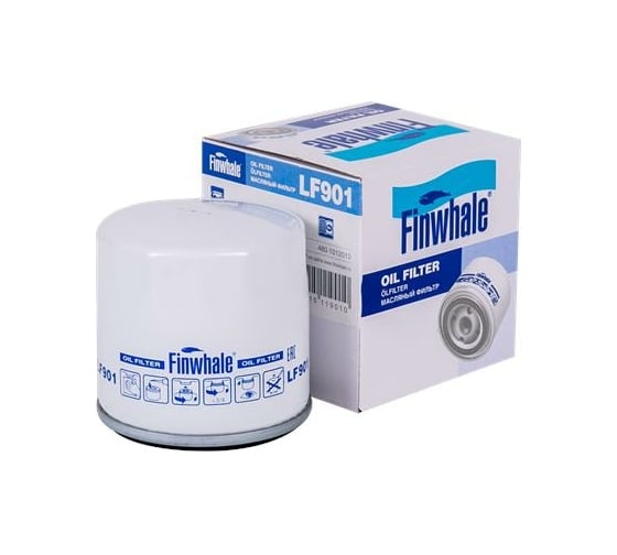 Изображение товара Фильтр масляный Chery Amulet 1 5-1 6L Corolla /E12//E15/ 1 4 D / Land Cruiser D  FINWHALE LF901