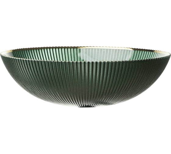 Изображение товара Салатник BILLIBARRI Moat 25 см, стекло, цвет зеленый 806950735680