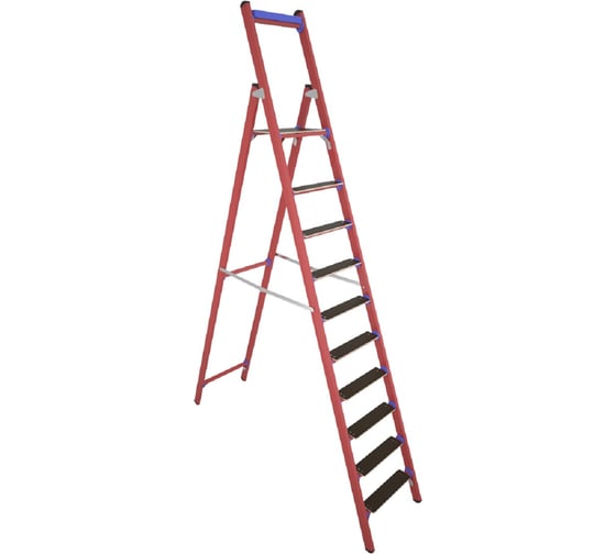 Изображение товара Диэлектрическая стеклопластиковая стремянка с симметричной опорой Антиток ССД-2.3 Е Т 299505