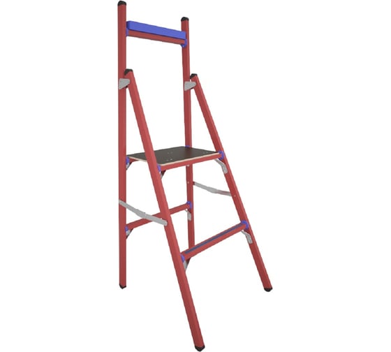 Изображение товара Диэлектрическая стеклопластиковая стремянка с вертикальной опорой Антиток СВД-0.7 413734