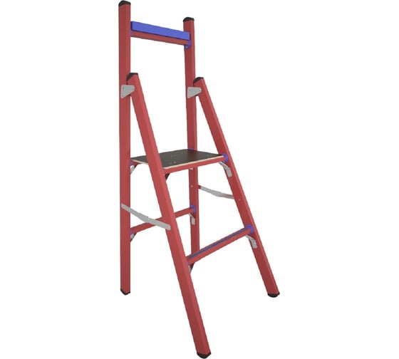 Изображение товара Диэлектрическая стеклопластиковая стремянка с вертикальной опорой Антиток СВД-0.7 Е 413735