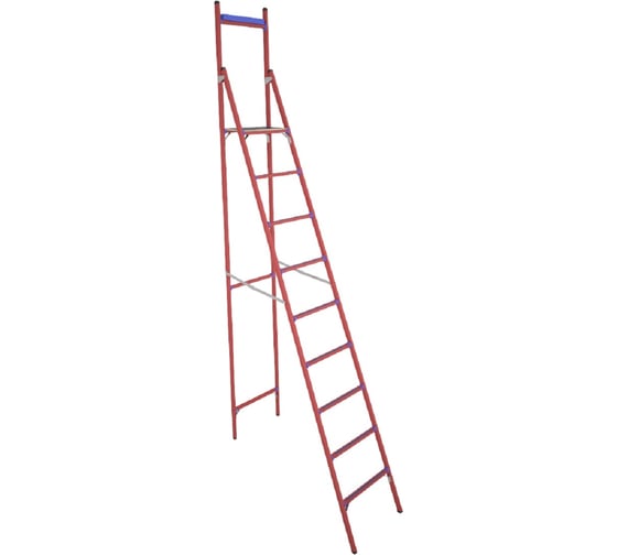 Изображение товара Диэлектрическая стеклопластиковая стремянка с вертикальной опорой Антиток СВД-3.0 413757