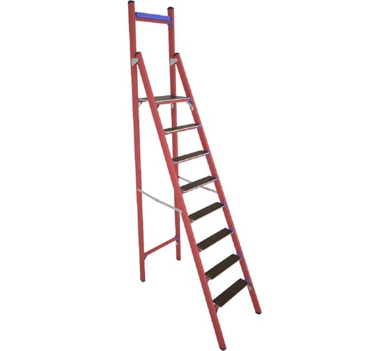 Изображение товара Диэлектрическая стеклопластиковая стремянка с вертикальной опорой Антиток СВД-2.0 Е Т 413748