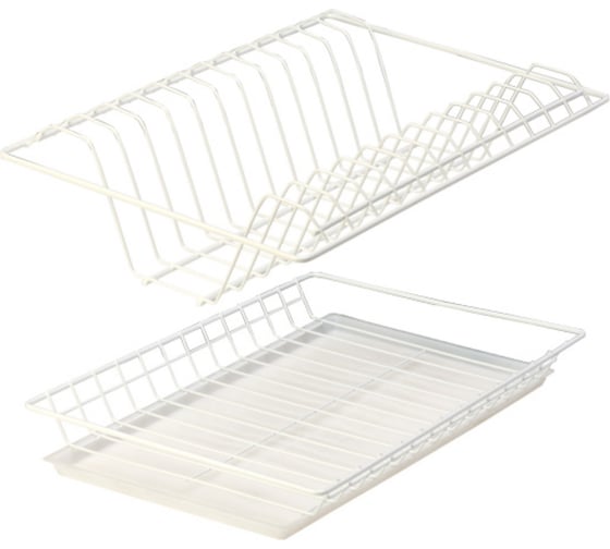 Изображение товара Комплект посудосушителя MF 400 мм, белый, с поддоном 456v