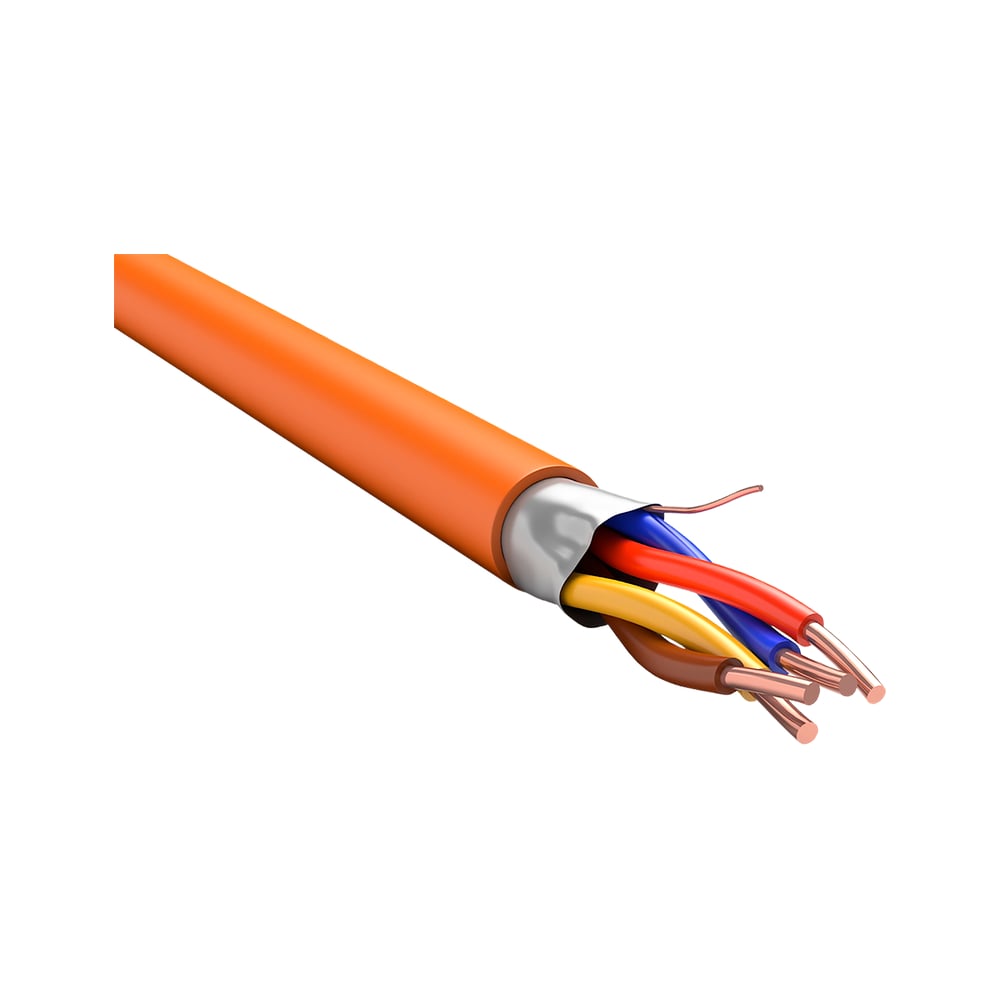 Кабель огнестойкий ITK КПСЭнг(А)-FRLS 1х2х0,50 оранжевый (200м) FR1-01-F-5307